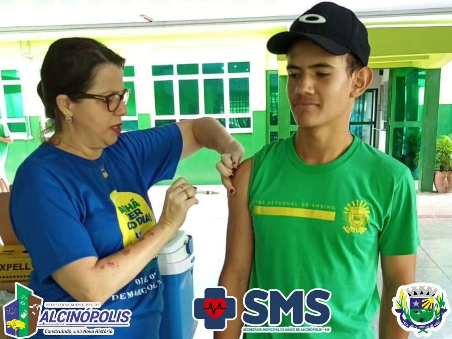 Imagem de compartilhamento para o artigo Alcinópolis realiza Campanha de Vacinação em escolas até o dia 11 de dezembro da MS Todo dia